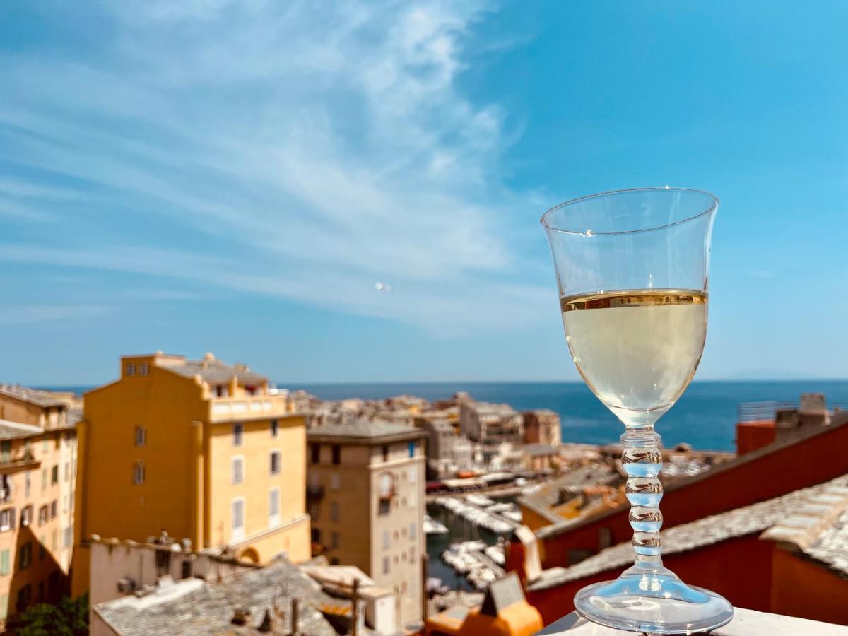 Pepites Bastiaises Vatta Appartement Roof Top Jacuzzi Vue Vieux Port Bastia  Esterno foto